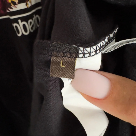 Roberto Cavalli T-shirt with Eagle logo and print size L - Picture 7 of 9